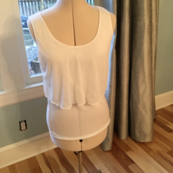 Originals Tops - Sleeveless Ruffle Tank  Size 6